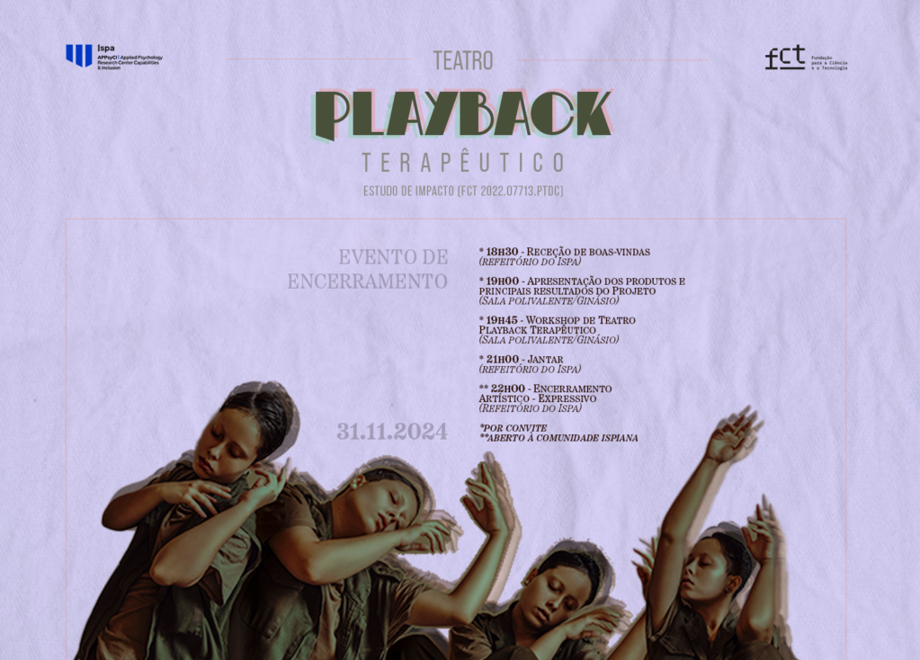 Encerramento do Projeto de Teatro Playback Terapêutico