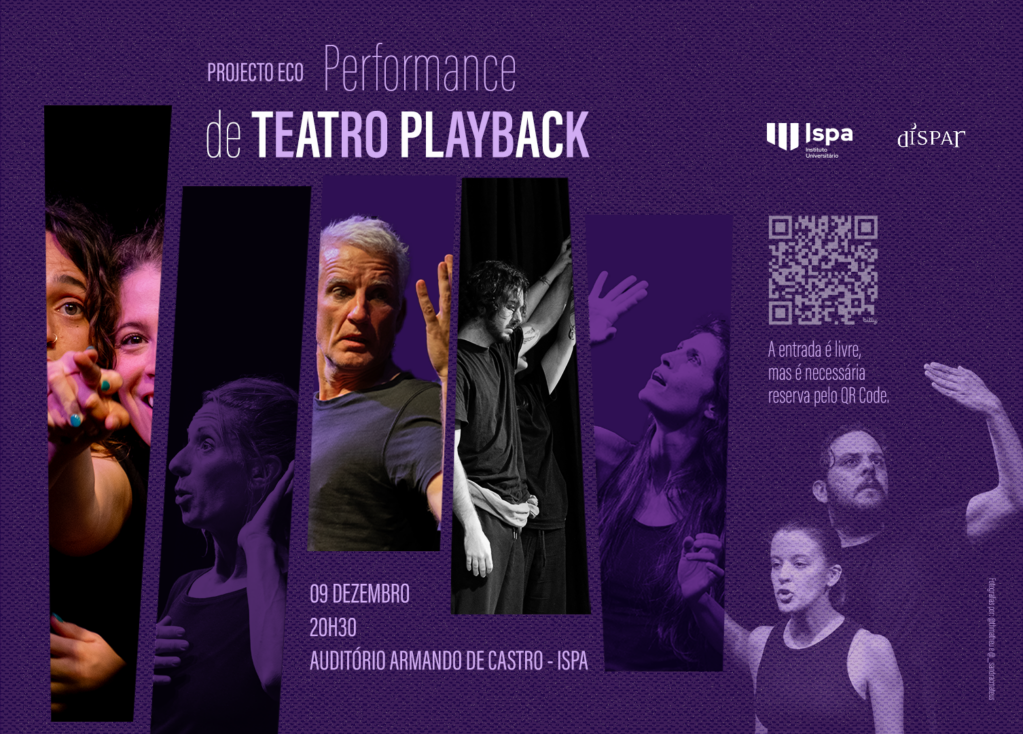 Projeto Eco do dISPAr Teatro apresenta: “Performance de Teatro Playback”