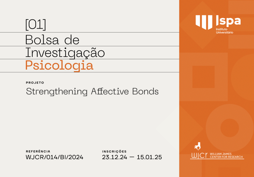 Concurso para a contratação de 1 bolseiro(a) de investigação – Psicologia